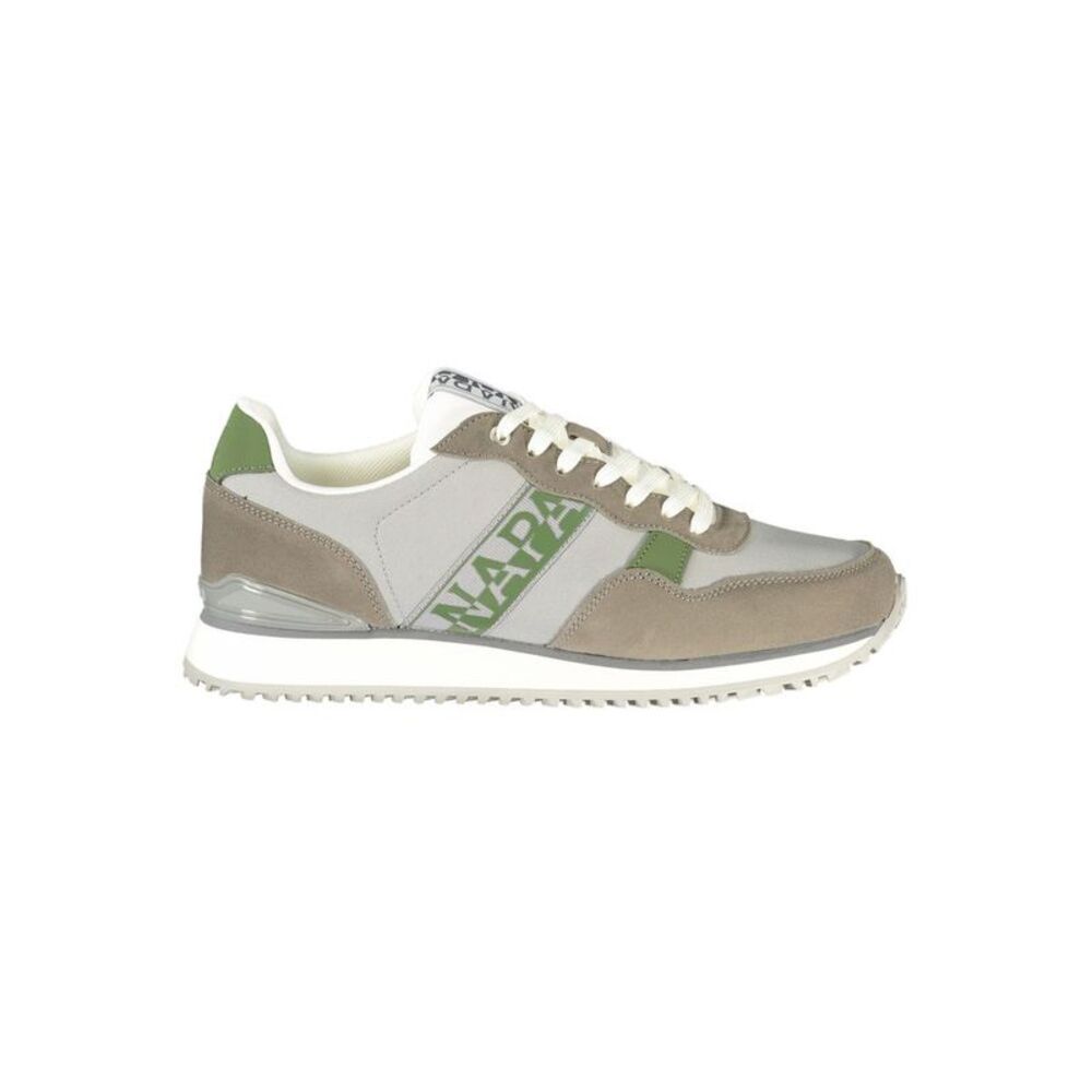 Napapijri Gray Polyester Men's Men's Sneaker